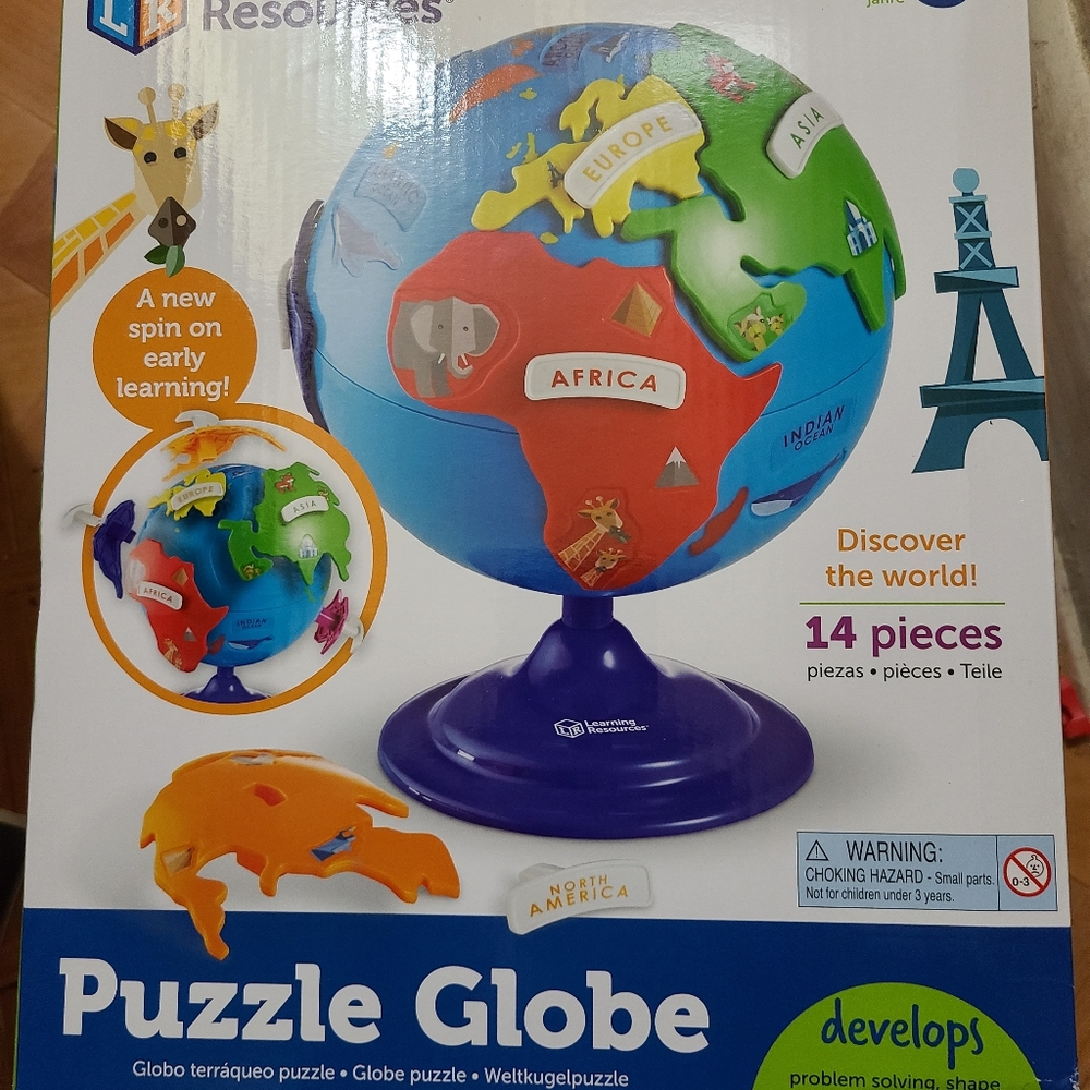 Globe puzzle